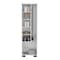 Tuhome Lake Broom Cabinet Slim-Design Storage Solution with Inner Shelves and Side Broom Hangers-White MLB9066 - alternate 3